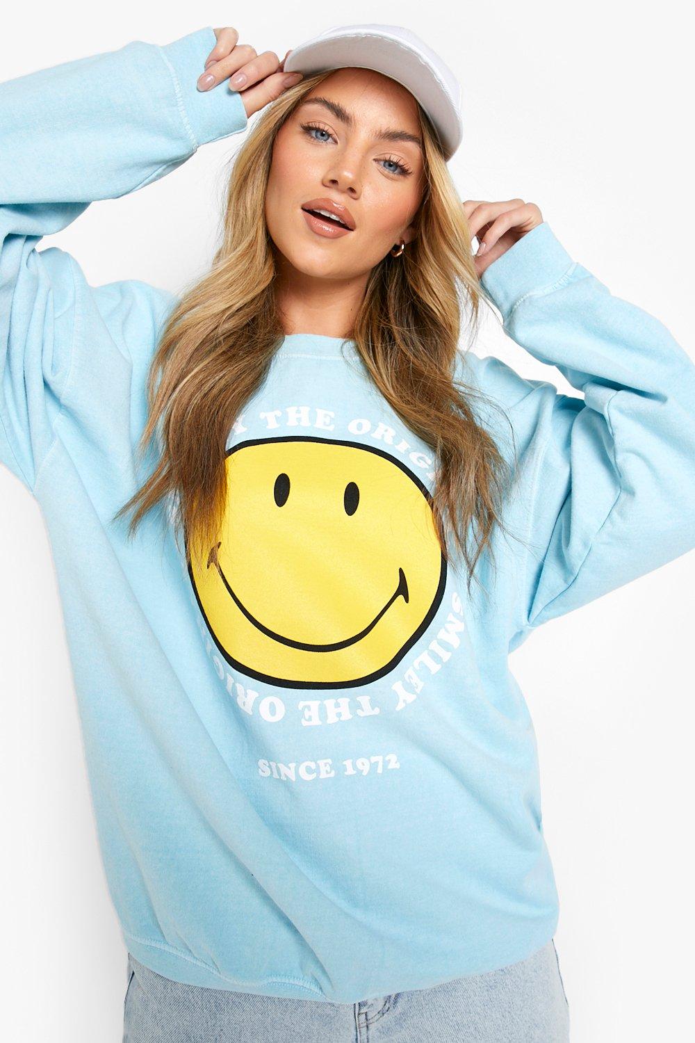 【GRAVER】24SS★ Elbow SKY Cloud Drawing Smile Sweatshirt Shop Disc Lounge Set - Evening Sky - Li'l Baby Sprouts